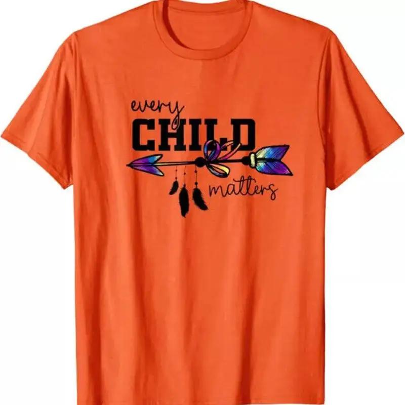 Funny Orange Quote Every Day Child Kindness T Shirt S разноцветный