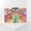 Wallets For Women Handbags Trends Shell Patchwork Clutch Purse Promotion Acrylic Evening Bag Shoulder Crossbody Wedding Banquet