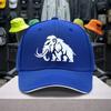 pc pcs Mammoth Print Duckbill Cap  Adjustable Unisex Baseball Hat Suitable for Sports Outdoor Casual Wear  Lightweight Mam
