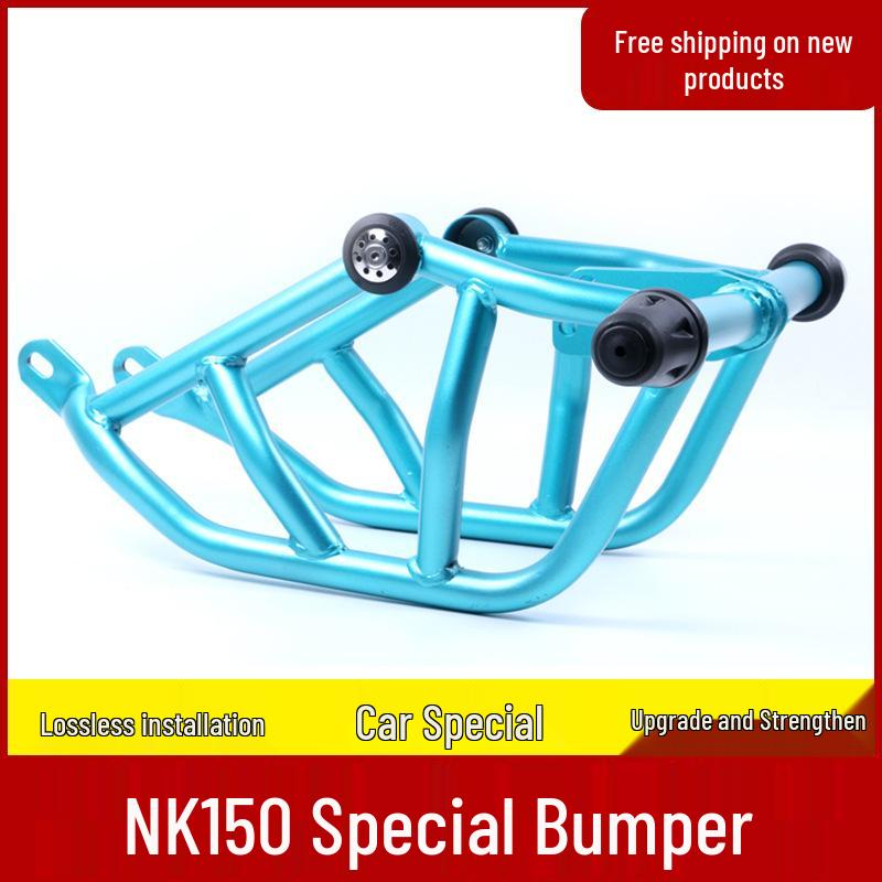 

Модифицированный бампер мотоцикла CFMOTO CF150 для станта/прямой дуги Straight Rod - Black Rubber