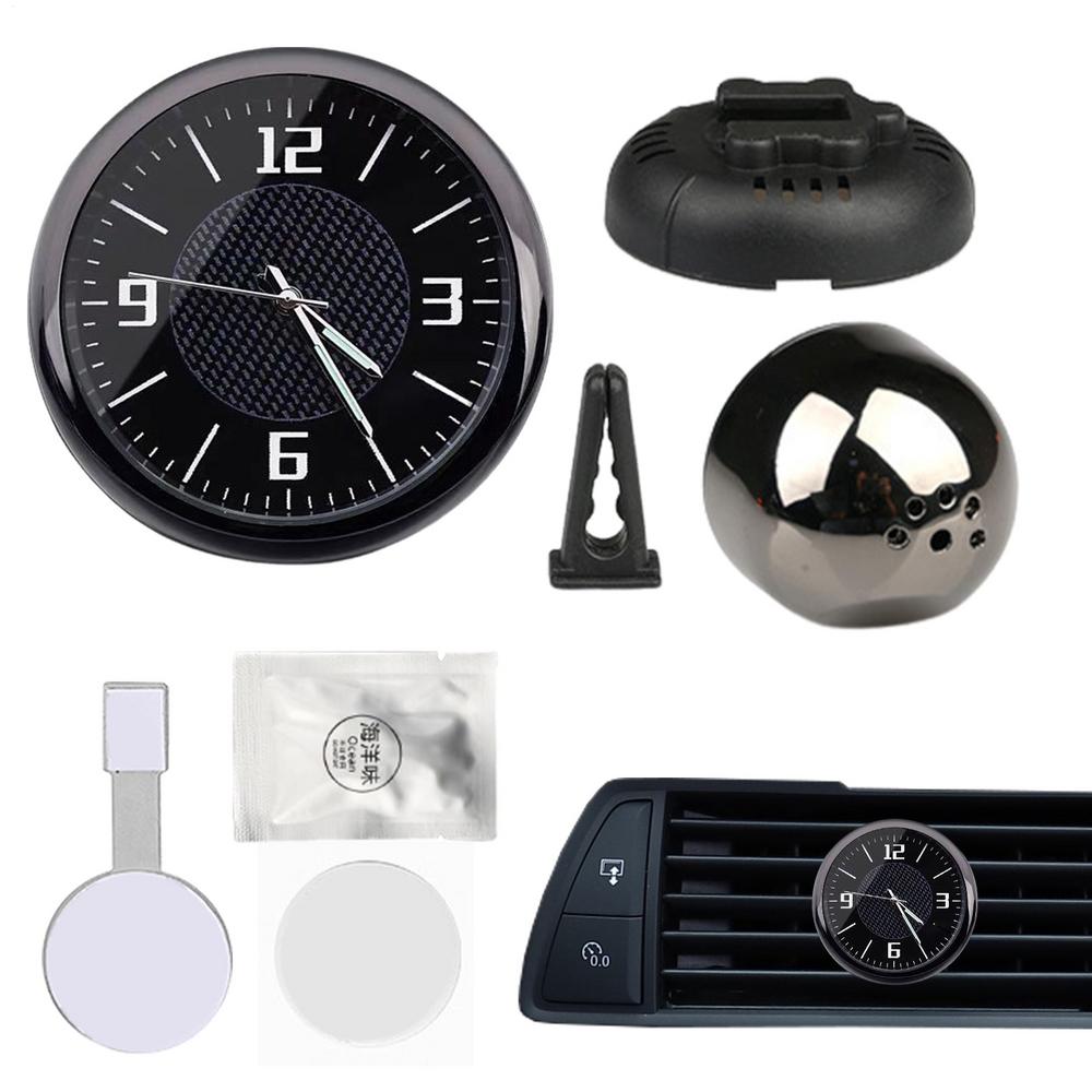 For General Purpose Clock For Car Dashboard Illuminated Dashboard Decor Tiny Car Interior Clock Automotive Interior Accessories