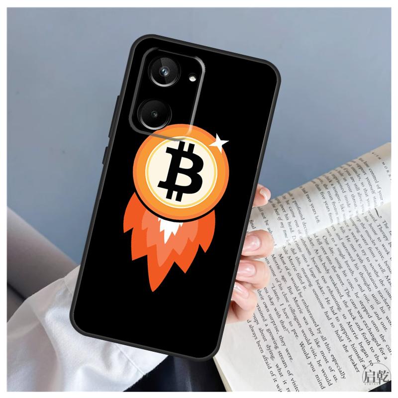 Bitcoin For Realme GT7 Pro GT6 C67 C65 C63 C61 C55 C53 C51 C35 C71 C75 11 12 13 14 15 Pro Plus Case