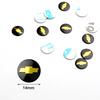 BQIXN1 10/20pcs 14mm Car Key Remote Fob Decal Key Shell Sticker For Chevrolet Cruze Captiva Lacetti Aveo Malibu XL Trax Camaro Colorado