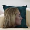A-A-ADELE-S Ablum Cushion Cover Household Decoration Linen Sofa Cushion Cover: Skin-Friendly & Breathable with Invisible Zipper