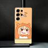 Anime Doma U-Umaru Phone Case For Samsung S25,S24,S21,S22,S23,S30,Ultra,S20,Plus,Fe,Note,10,9,5G Transparent Cover