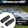 2pcs Side Marker Light Socket No.63138382104 for BMW Mini Cooper 3 5 Series