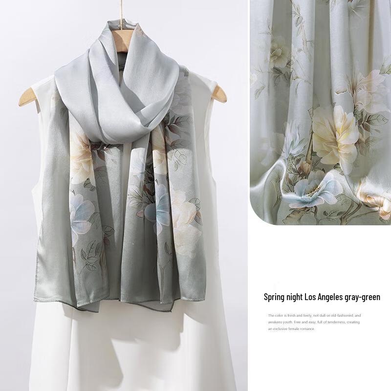 HANDUNYOU Mulberry Silk Scarf Gift Set