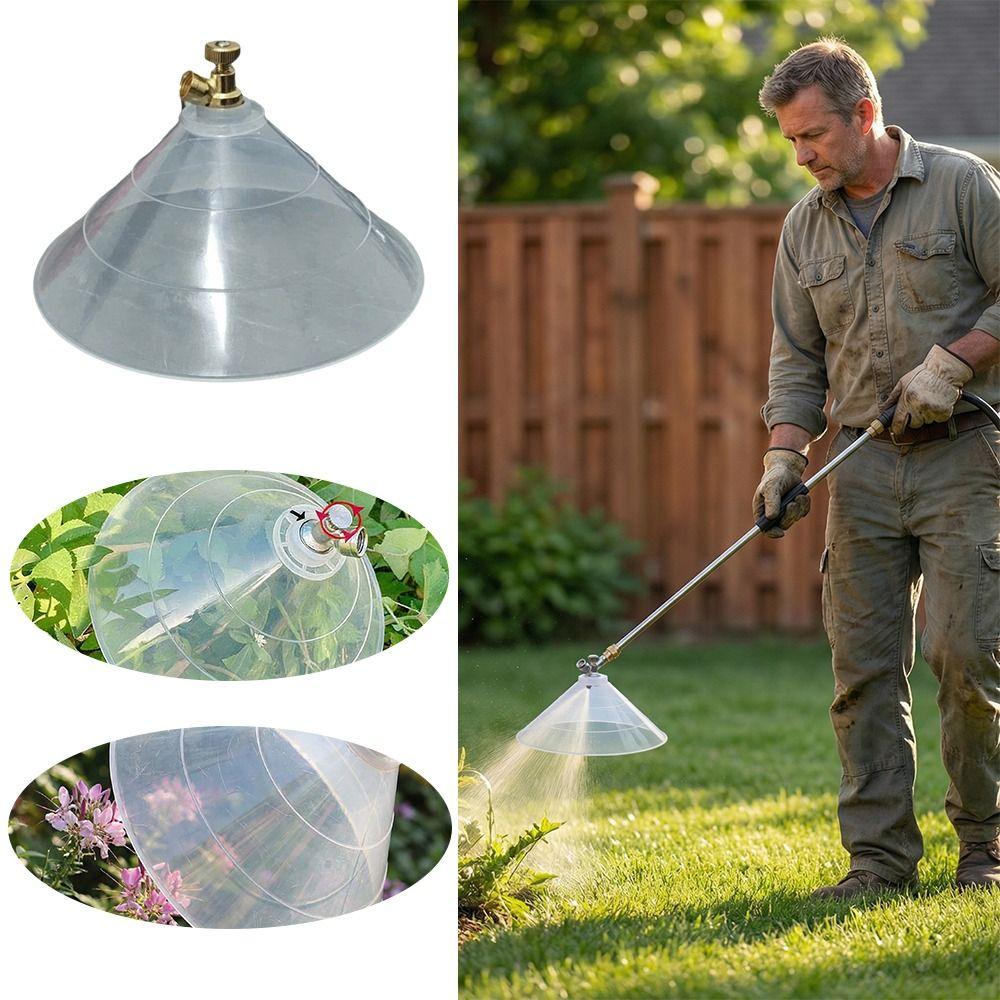 High Pressure High Pressure Atomizing Nozzle Windproof Shield Adjustable Spray Nozzle  Weed Control