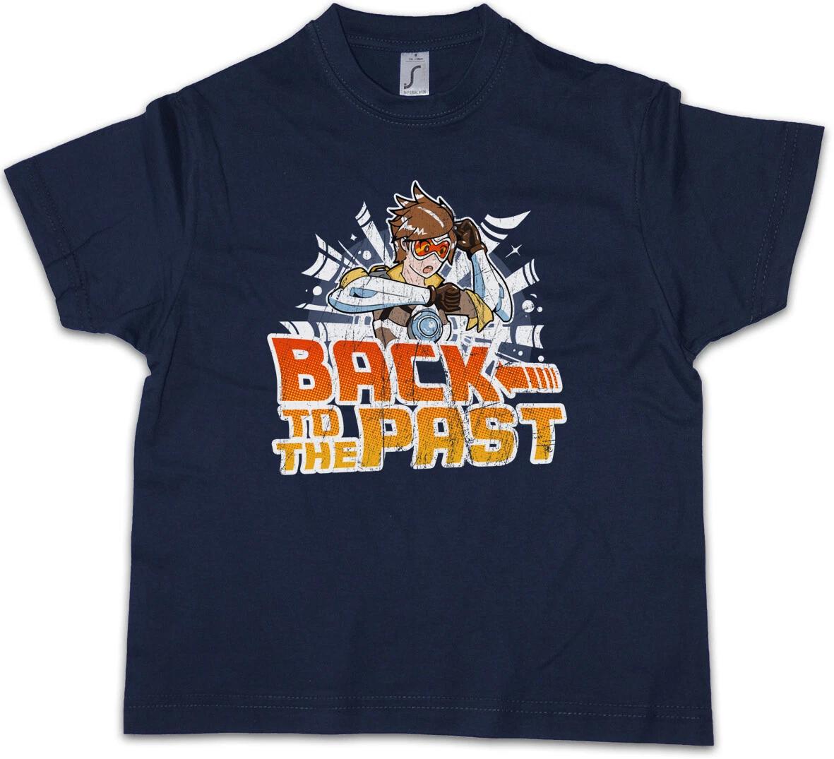 Back To The Past Kids Boys kids boys T-Shirt Marty Return Car Doc Fun Look Future 100