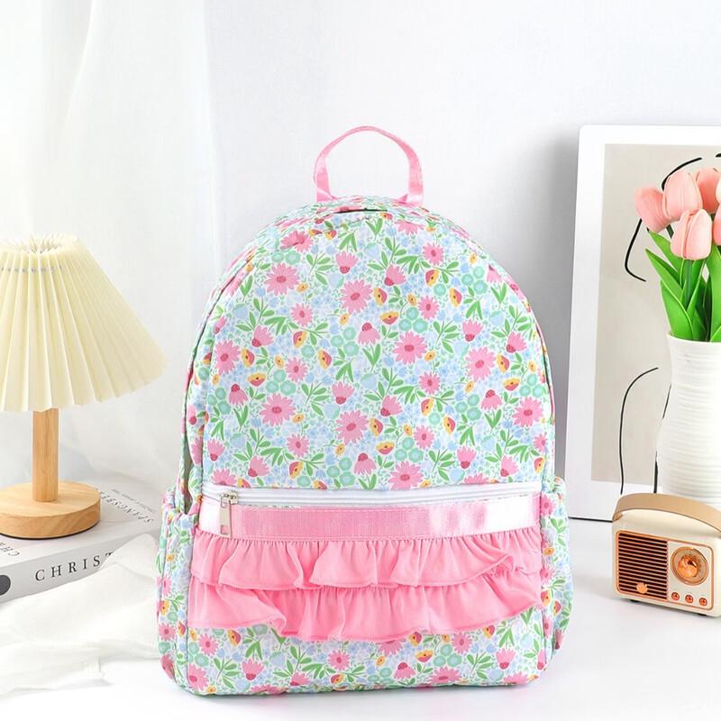 Lishin Japanese Style Floral Student Backpack