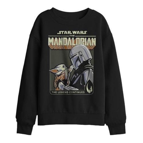 Star Wars The Mandalorian Childrens/Kids Legend Continues Grogu Sweatshirt