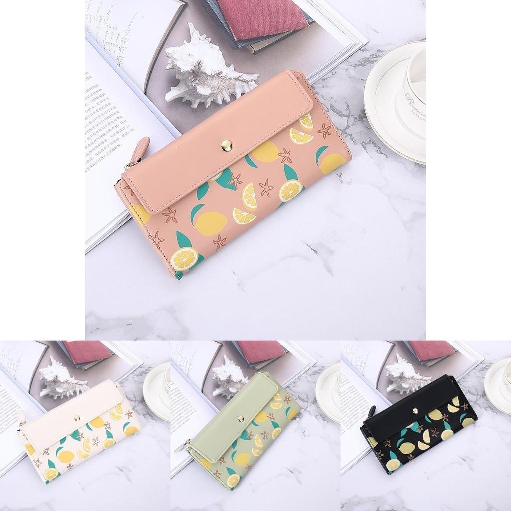 Cute Korean Style Long Wallet For Women With Multiple Card Slots High Quality Student Coin Purse