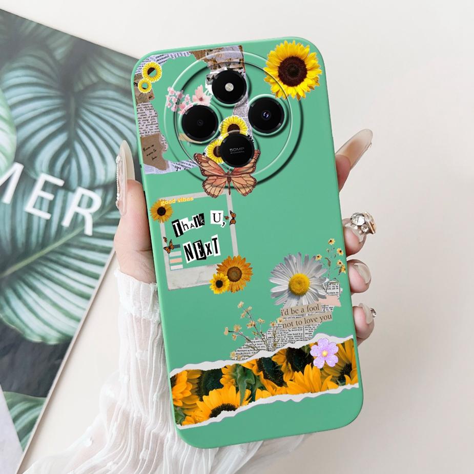 Für Xiaomi Poco C75 Hülle Stilvolle Kunstbemalte Abdeckung Weiche Silikon Stoßfeste Handyhülle Für Xiaomi Poco C75 PocoC75 Fundas Bumper