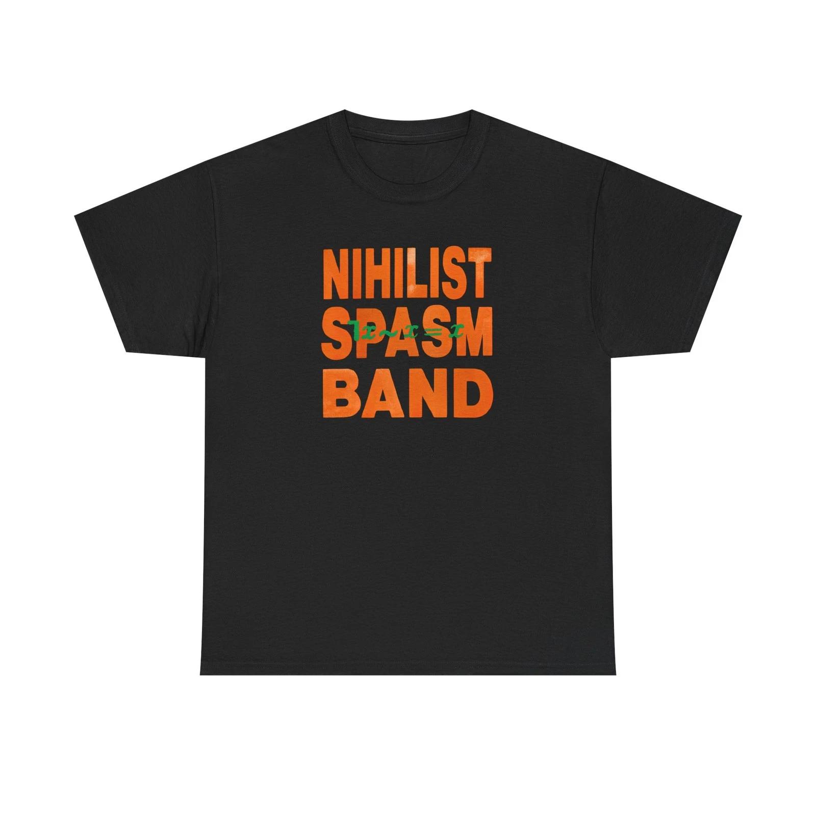 

Nihilist Spasm Band - ¬x~x=x Shirt - USA Free Improv, Noise, Experimental 2XL
