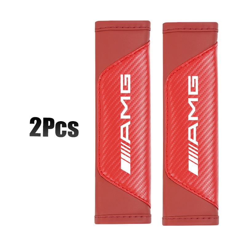 

2Pcs Soft and Comfortable Car Seat Belt Cushions Valve cap For Mercedes Benz AMG Smart W205 C300 W203 W206 W108 W124 W126 W140