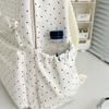 Polo Dot Printed Backpack Women's Large Capacity Backpack Student Schoolbag