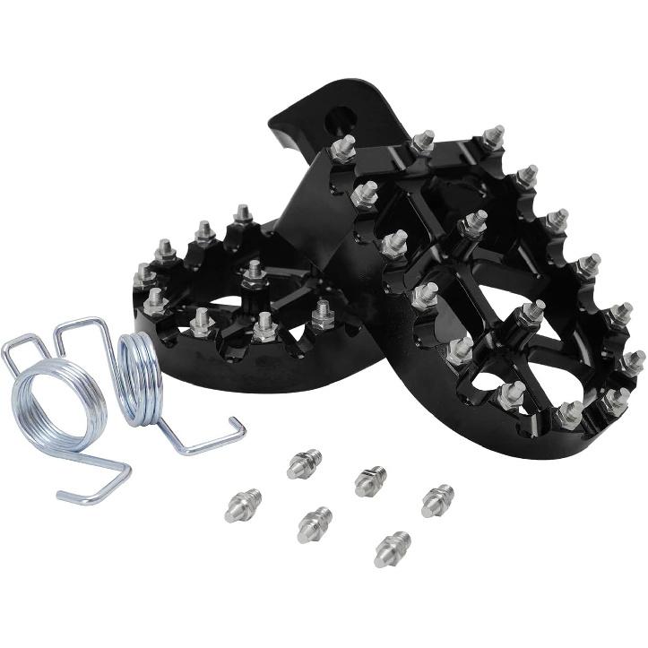 Ebike Footpegs for Yozma In 10 2025 Foot Pegs Electric Dirt Bike E-Bike Black