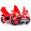 Supersportovní model Supersport Lykan v měřítku 1/24, stahovací auto ze zinkové slitiny se zvukem a světlem pro děti, chlapec, dívka dárek