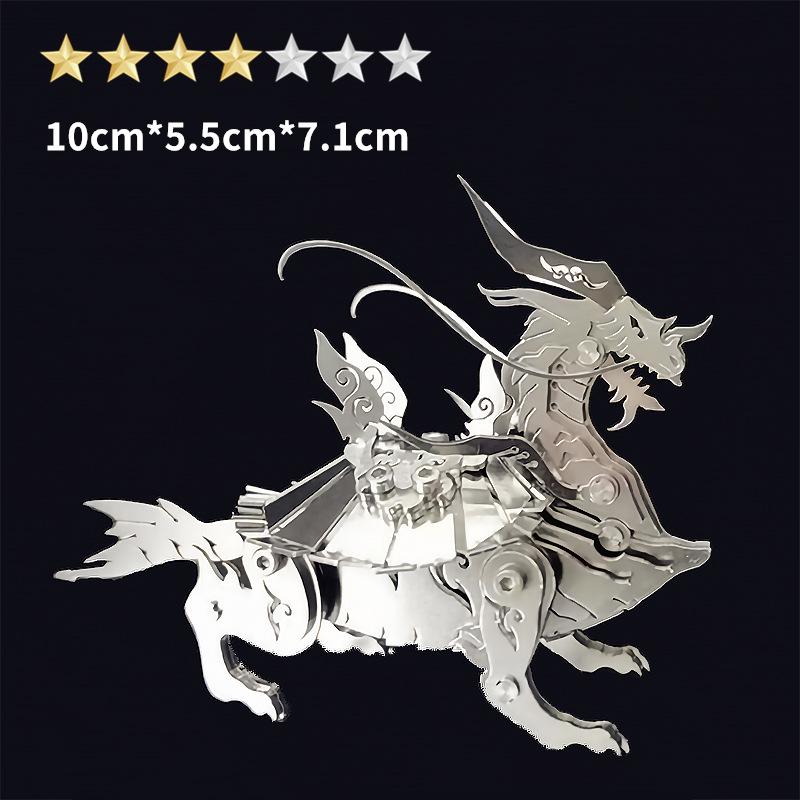 3D Metal Scorpion Jigsaw Puzzle - Mechanical Assembly Toy for Kids