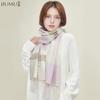 JIUMU Women's Pure Wool Knitted Scarf