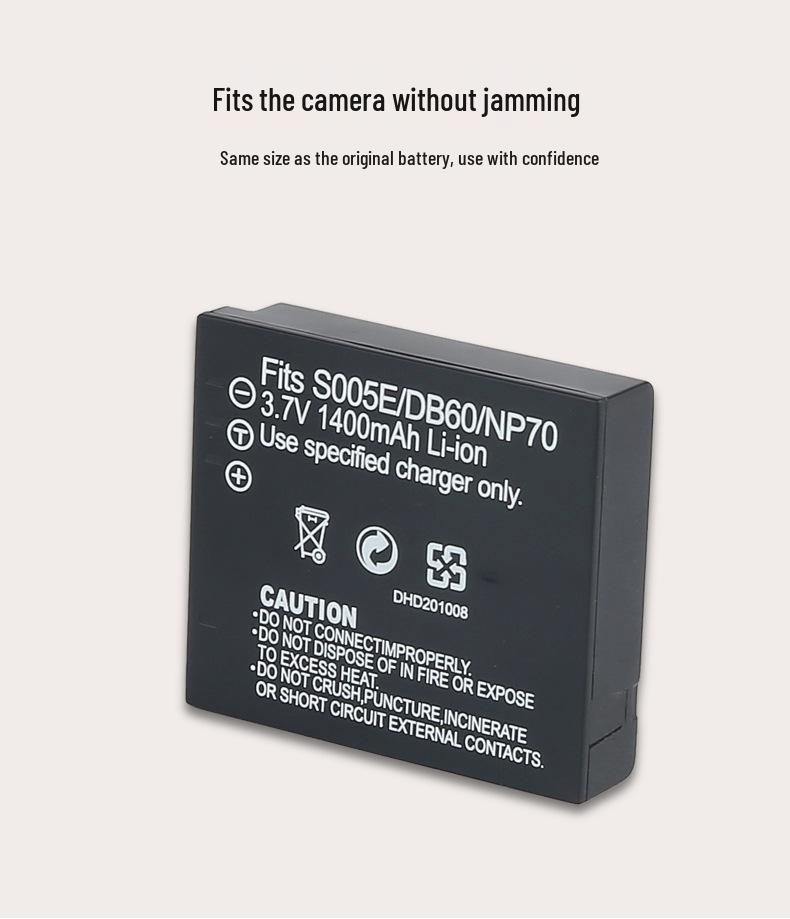 CGA-S005E Battery for Panasonic DMC-FX100, FX10, FX50, LX3, LX2, FX9