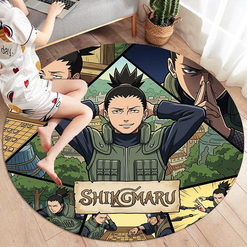 Naruto Runder Teppich Teppich Für Wohnzimmer Schlafzimmer Sofa Spielzimmer Dekor Rutschfeste Fußmatte