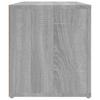 TV Stand Grey Sonoma 100x31.5x35 Cm Engineered Wood
