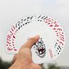 Large Letter Waterproof Playing Cards Plastic Deck with 7 Vintage Multi Faced Dice Board Game Set