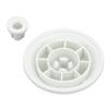 2pcs Durable Thread Plug White Thread Wheel Cover Sewing Machine Spool Caps  Auxiliary Replacement
