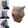 Eco-friendly Demon Slayer Kimetsu No Yaiba Hashibira Inosuke Pig Cosplay Mask Perfect For Halloween Celebrations