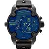 DZ7257 Bad Ass Chronograph Blue Dial Black Leather Men's Watch