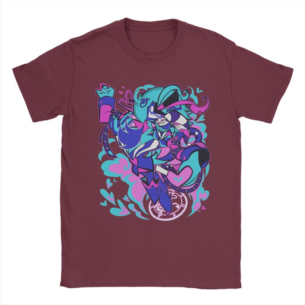 T-shirt Vintage Été Helluvas Bosses Ozzie x Fizzarolli T-shirts Originaux T-shirt en Coton pour Homme Y2K Basique Manches Courtes