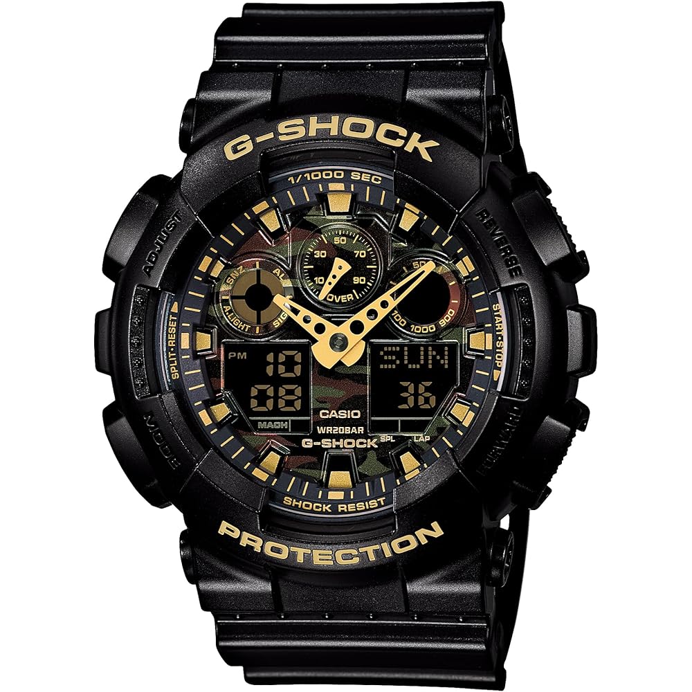 Casio G-Shock GA-100CF-1A9JF Men s Watch Black Analog Digital Waterproof