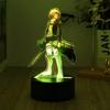 Anime Figures 3D Lamps Attack On Titan LED Night Light Cartoon Children Gifts 7 Colors Smart Touch USB Lamp Bedroom Decoration
