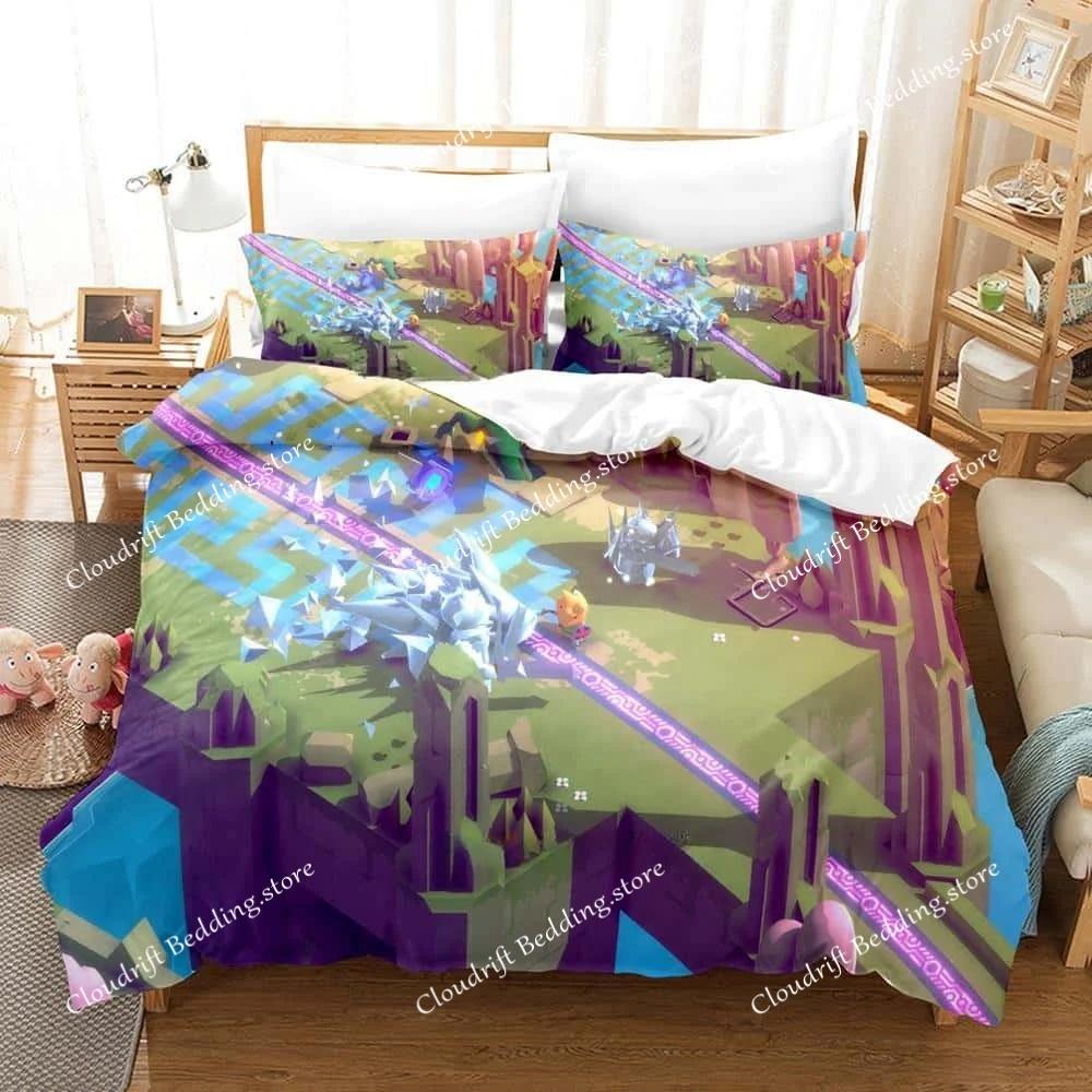 Neues 3D-gedrucktes Tunika-Spiel Bettwäscheset Einzelbett Twin Full Queen King Size Bettset Erwachsene Kind Schlafzimmer Bettdeckenbezug-Sets Heimtextilien