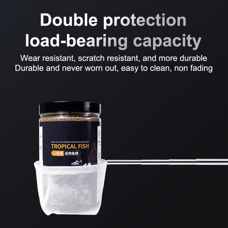 Fishing Landing Net Rustproof Corrosion Resistant Stainless Steel Fishing Net For Catchin Fish Shrimp Tank Aquarium Accessories