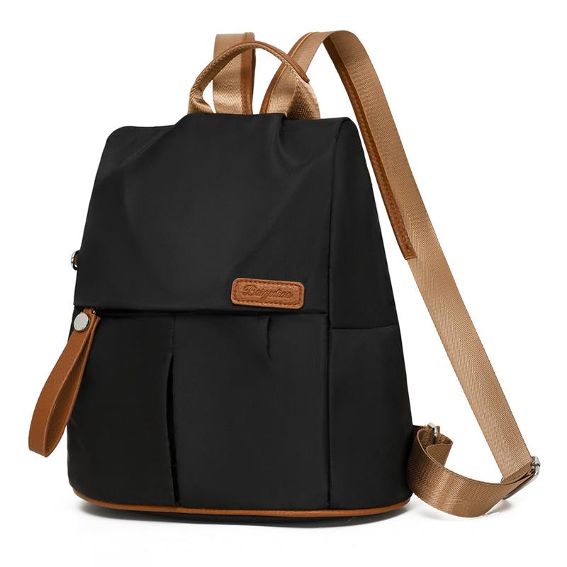 Schoolbag1011 New Large Capacity Backpack for Women, Anti-theft, Water-Repellent, Casual Lightweight Travel Backpack, High Aesthetic Value