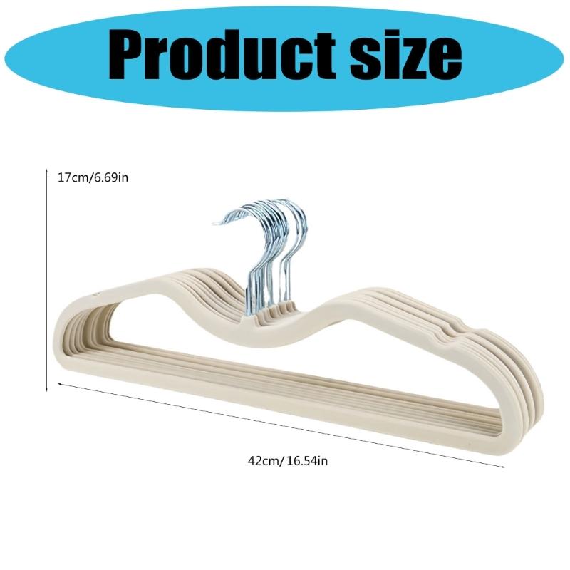 Short-Neck Clothes Hangers, 30 Pack with Soft Covering and Contoured Shoulders for Space-Efficient Closet Storage