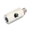 1 8in NPT Oil Pressure Sensor Tee To M10 10x1.0 Male Adapter Turbo Supply Feed Line Gauge
