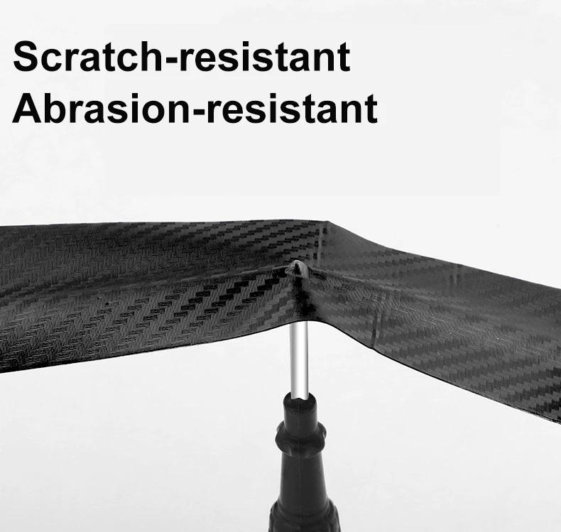 Waterproof Tape Car Sticker Paste Protective Strip Door Frame Side Mirror Carbon Fiber Masking Sealing Adhesives Sealers Home