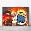 Canvas Wall Art Pokemon Genga Aesthetic Poster Cuadros Best Gifts Kid Action Figures Modern Home Modular Painting Waterproof