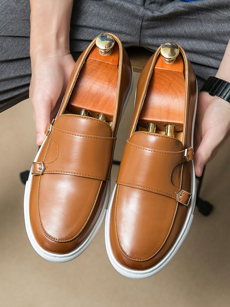 Trendy Designer Style Men's Casual Shoes Versatile Comfort Slip-on Loafers Party Driving Outdoor Travel Shoes Plus Size 46 New