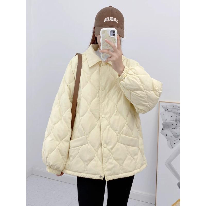 Thickened Bread Clothes Short Down Cotton-padded Clothes Women's Loose Autumn and Winter Coats Cotton-padded Jackets New Models