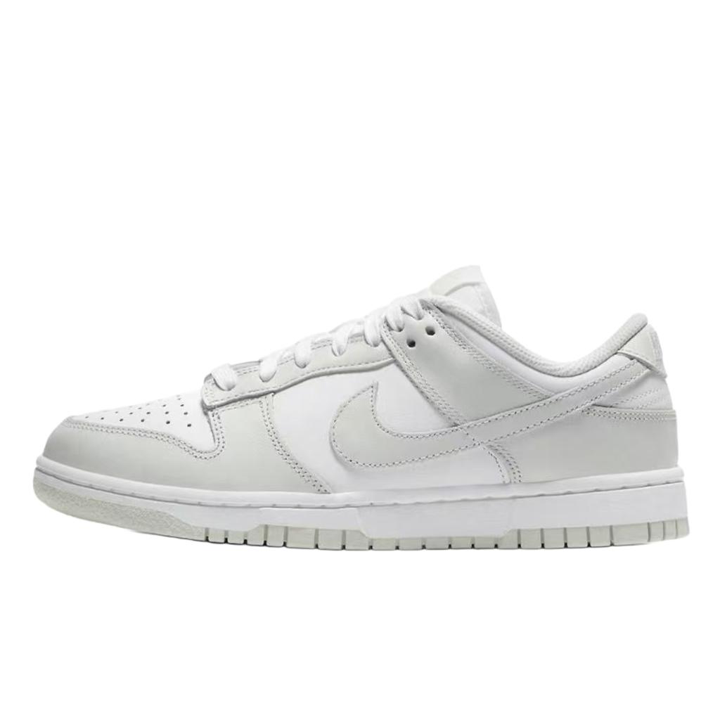 Nike Dunk rutschfest und atmungsaktiv Low-Top Skateboard-Schuhe Unisex Beige Weiß Blau DD1503-103(Team289-)