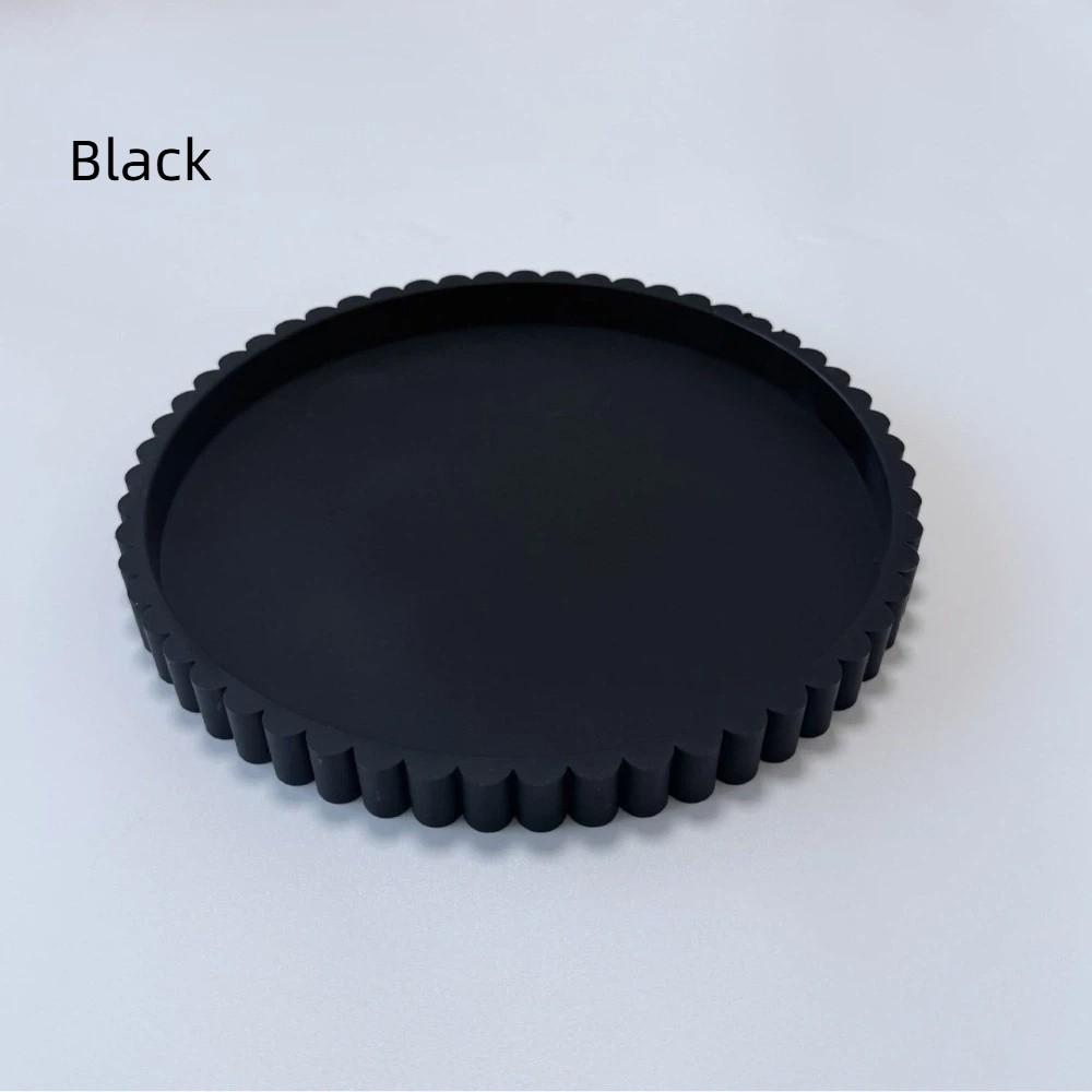 Creative Design Silicone Decorative Plate Striped Necklaces Display Props  Trinket