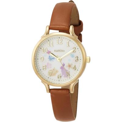 Fieldwork Analog Watch Syrup Leather Strap GY006-3 Women's Brown