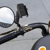 Adjustable Cell Phone Stand Support Bracket Bicycle Rearview Mirror  Riding Equipment