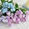 Green Leaves Simulation Flower Multicolor Fake Floral Branch Creative Faux Flower  Home Decoration