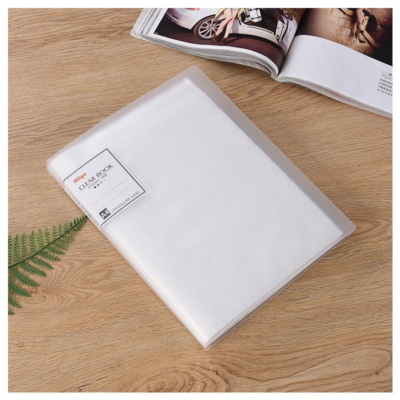 

A4 Insertable Transparent Loose-Leaf Folder for Students: Data Book, Test Paper, Music Score, and Pregnancy Check Archive E18 20 pages прозрачный
