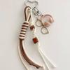 Gold Star Beaded Keychain For Bags And Mobile Phones Korean Style Accessories